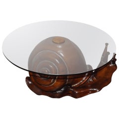 Federico Armijo Surrealistic "Snail" Table