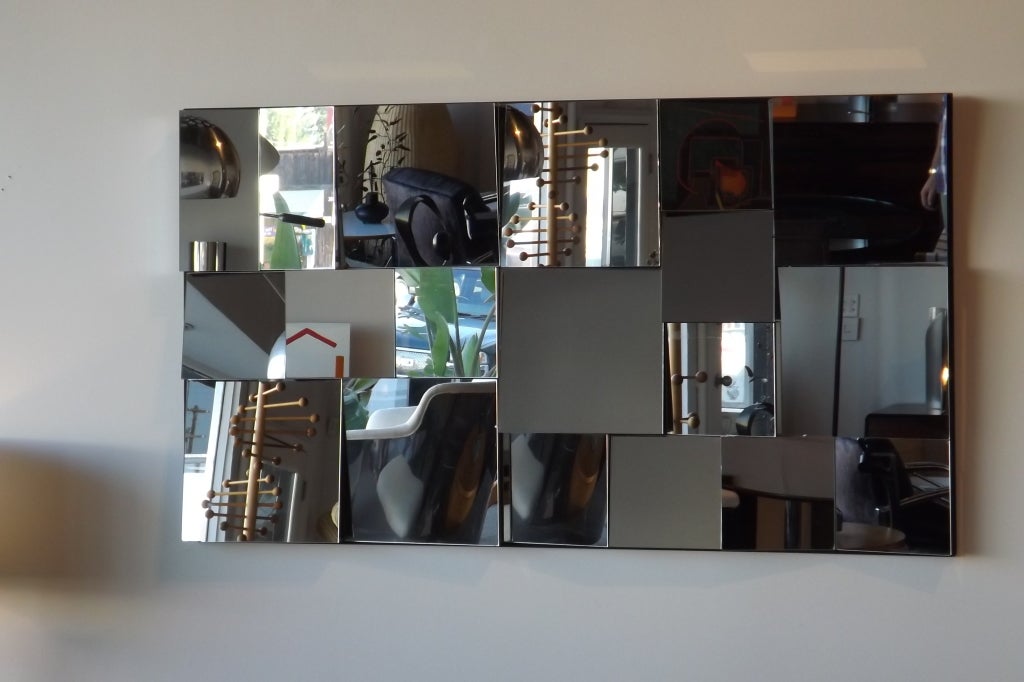 Neal Small Multi Plane "Slopes" Wall Mirror