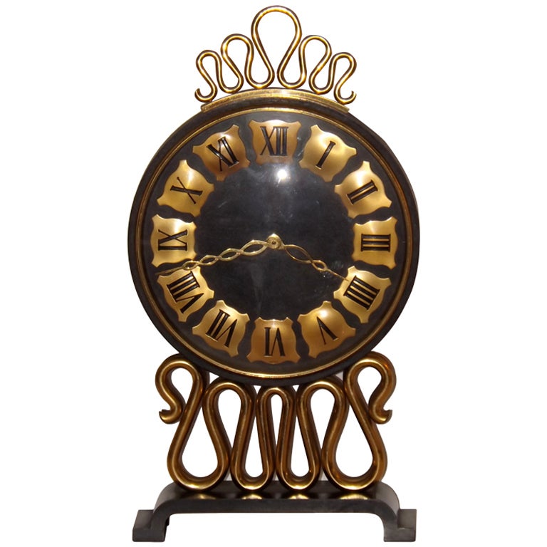 Glamorous Gubelin Clock For Sale