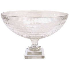 A Large-Scaled and Good Quality Irish Cut-Crystal Bowl