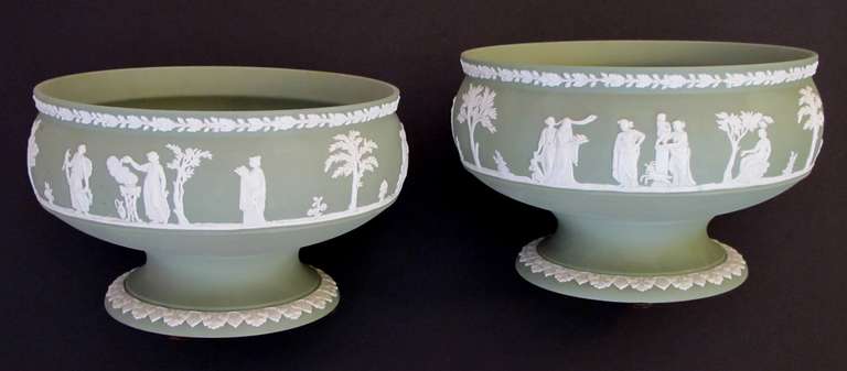 green wedgwood jasperware