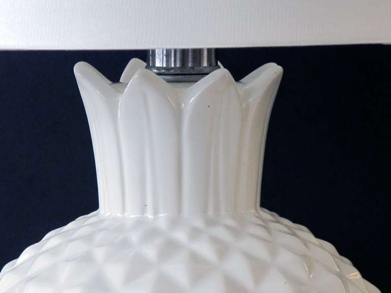 large white lamps