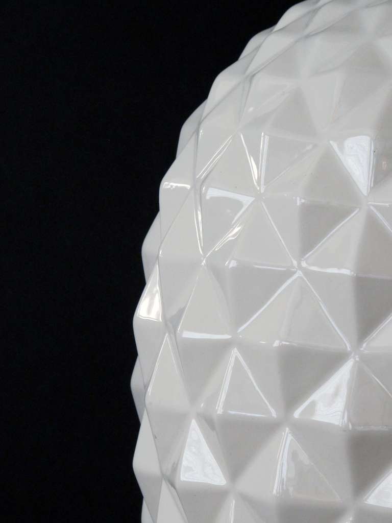 large white ceramic lamps