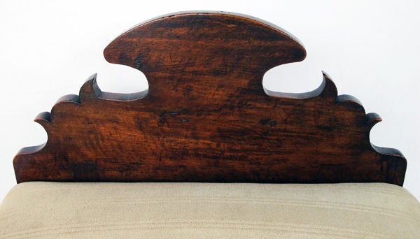 A Charming & Deeply Patinated French Provincial Walnut Day Bed 3