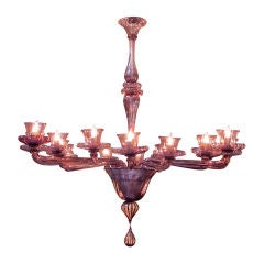 A Stunning & Large-Scaled Murano Glass Chandelier by Barovier