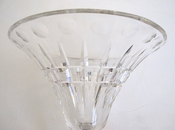 An Elegant American Pairpoint Fluted Cut-Glass Crystal Compote 1