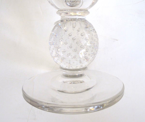An Elegant American Pairpoint Fluted Cut-Glass Crystal Compote 2