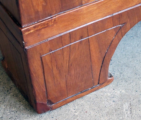 A Handsome Danish Neoclassical Mahogany 3-Drawer Commode 4