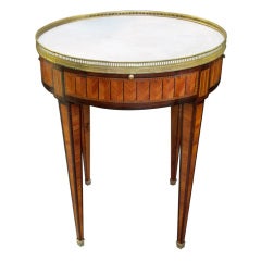 A French Louis XVI Style Kingwood & Rosewood Bouillotte Table