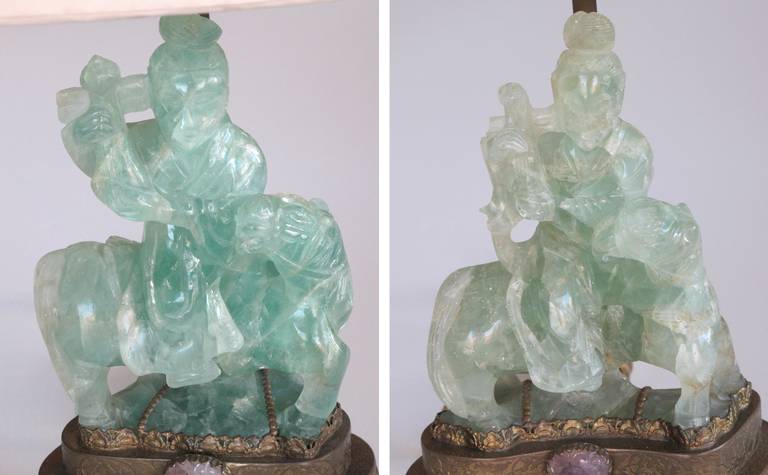 jade lamps antique