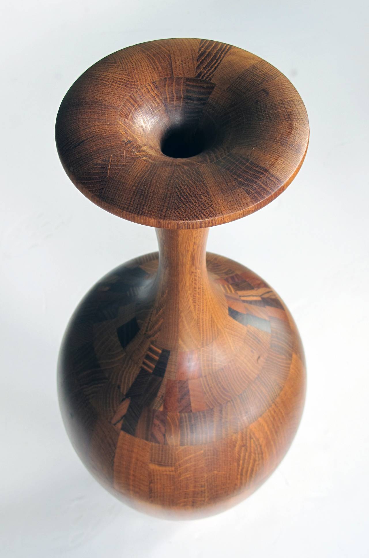 wood turning urn