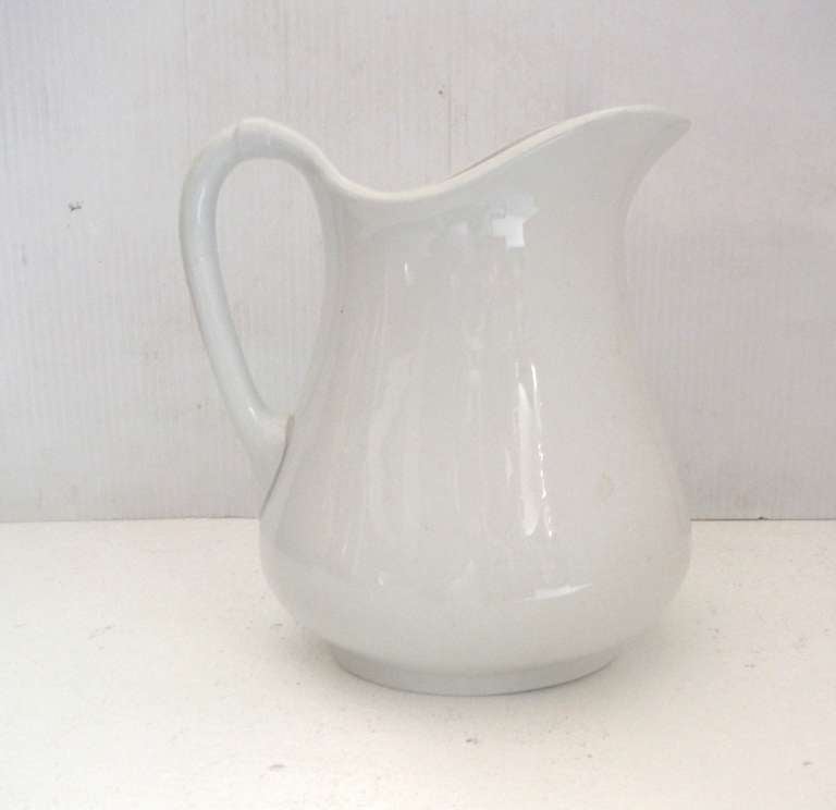 19th Century Unusual English Water Pitcher 2