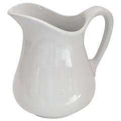 19th Century Unusual English Water Pitcher