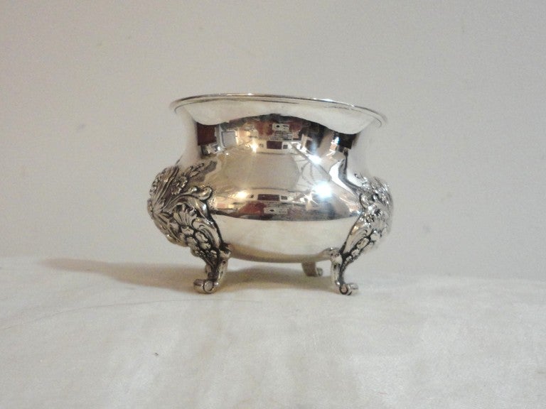 Monumental  Handarbeit Sterling Silver 6 Piece Tea  Service 1