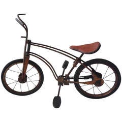 Signed Mobo  1926 Childrens Bicycle In Original Surface