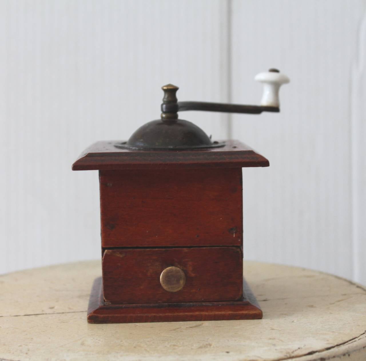 American Rare Miniature 19th Century Salesman's Sample Coffee Grinder