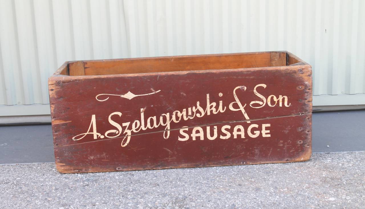 sausage advertisement