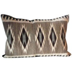 Navajo  Indian Weaving Bolster Pillow