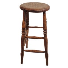 19thc English Pub Bar Stool