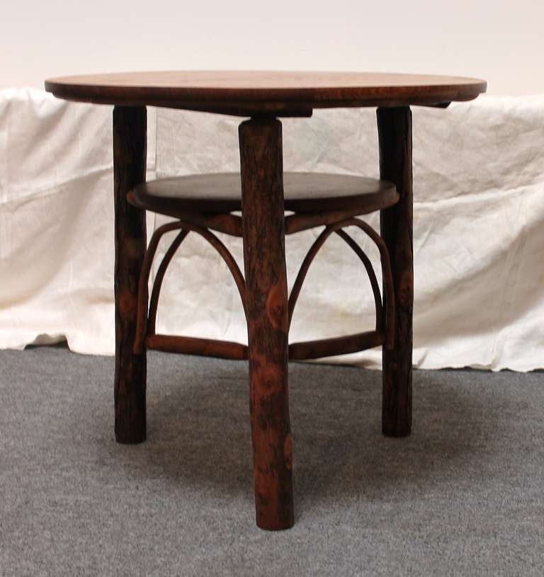 American Old Hickory Occasional Table