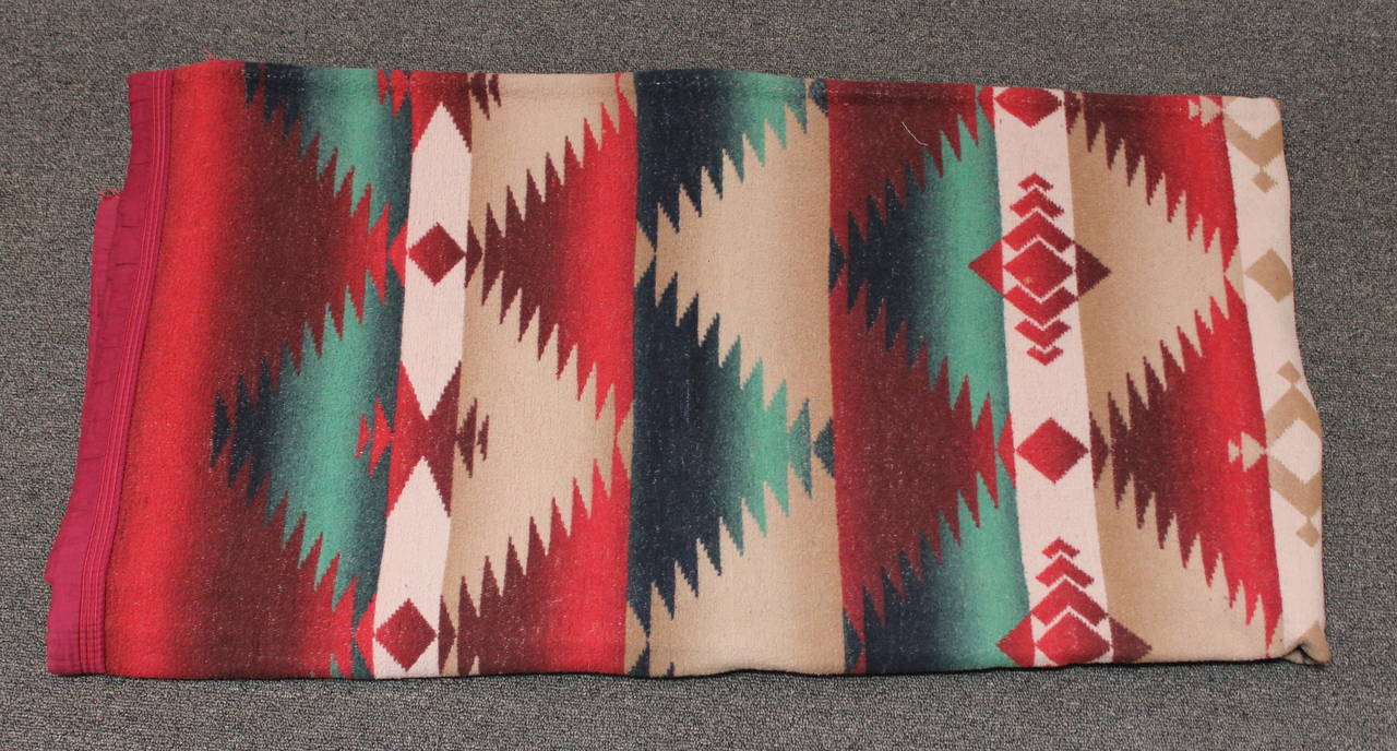 Adirondack Vibrant and Geometric Beacon Indian Design Camp Blanket