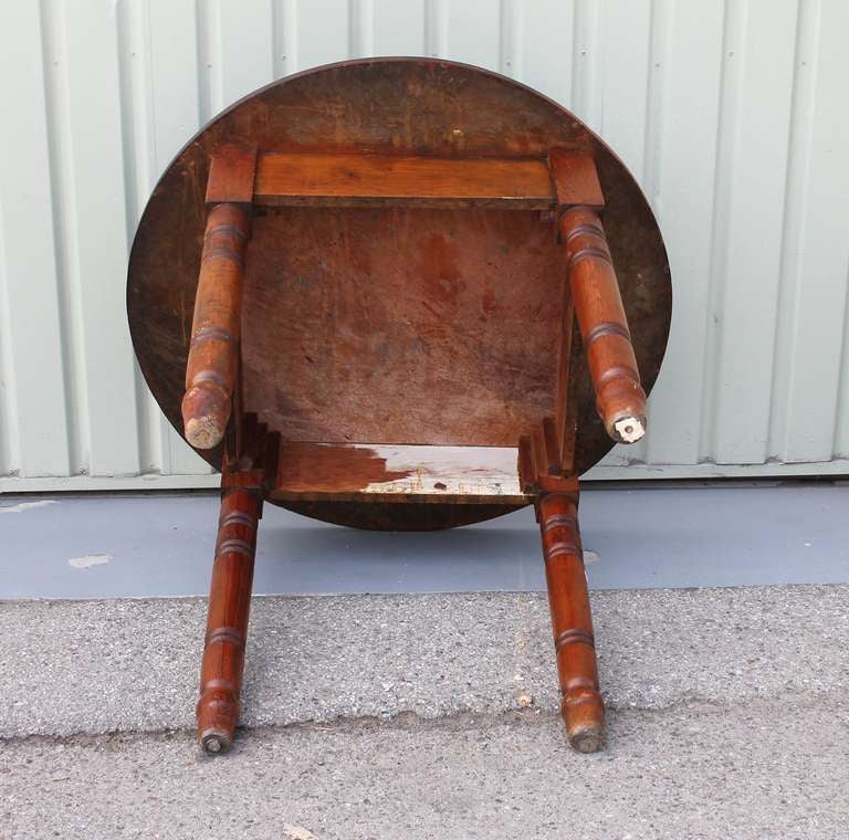 Early 19thc   New England Tavern / Side Table 1