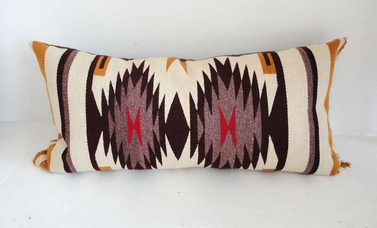 Navajo Indian Weaving Bolster Pillows /Collection of 4 1