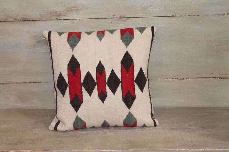 American Navajo Indian Weaving Throw Pillow