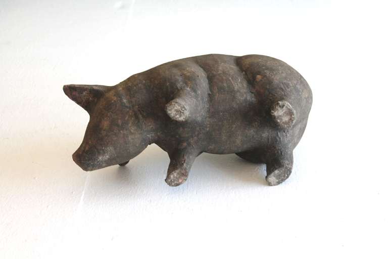 pottery pig