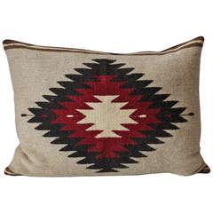 Navajo Indian Weaving Eye Dazzler  Pillow