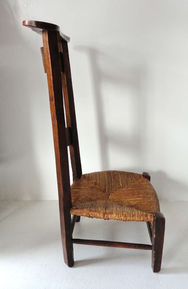 wooden prayer chair