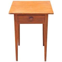 19th Country Side Table from Pennsylvania