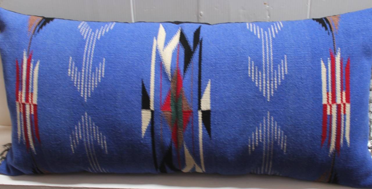 Cuscino Bolsters a tessitura messicano-americana, indiana Chimayo