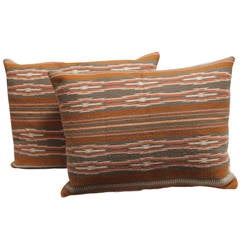 Pair of Navajo, Chinle-Indian Weaving Pillows