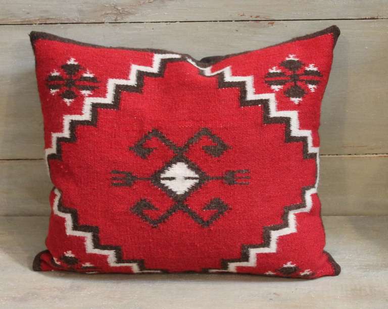 American Navajo  Indian Weaving Pillow