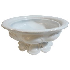 Fantastic 19th Century English Scalloped Fruit Compote 5