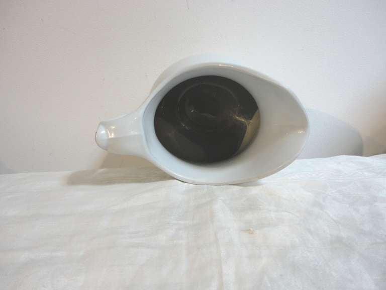 19th Century English Ironstone Water Pitcher 2