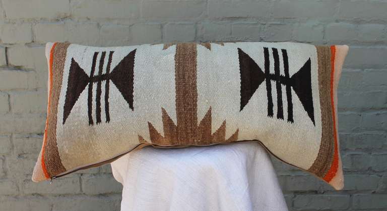 American Navajo Starburst Banded Bolster Pillow