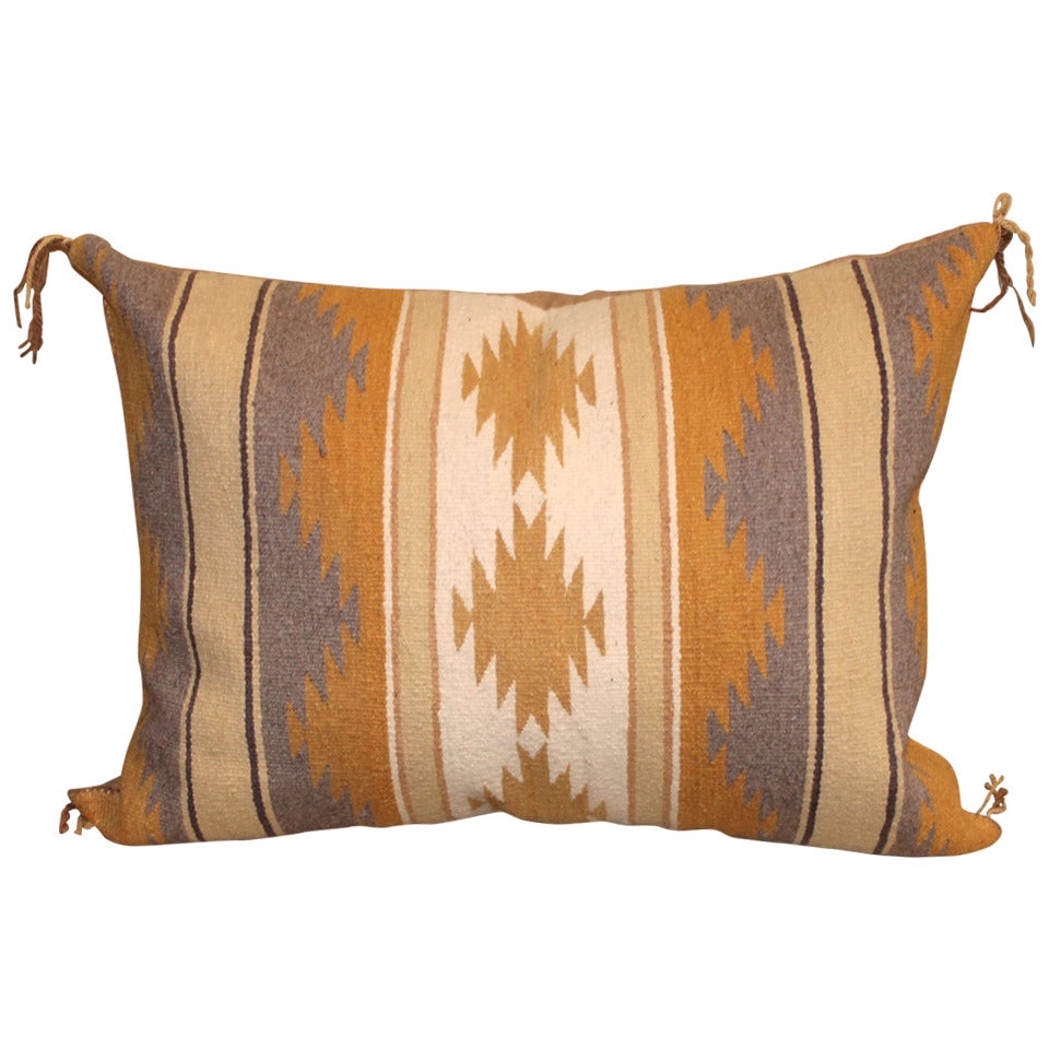 Chinle Navajo Woven Bolster Pillow