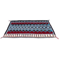 Colorful Navajo Indian Weaving 5