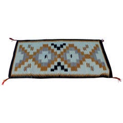 Navajo Indian Weaving Saddle Blanket