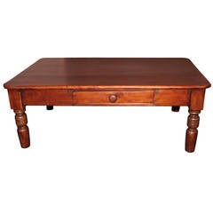 Antique 19th Century Farm Table or Coffee Table from Pennsylvania