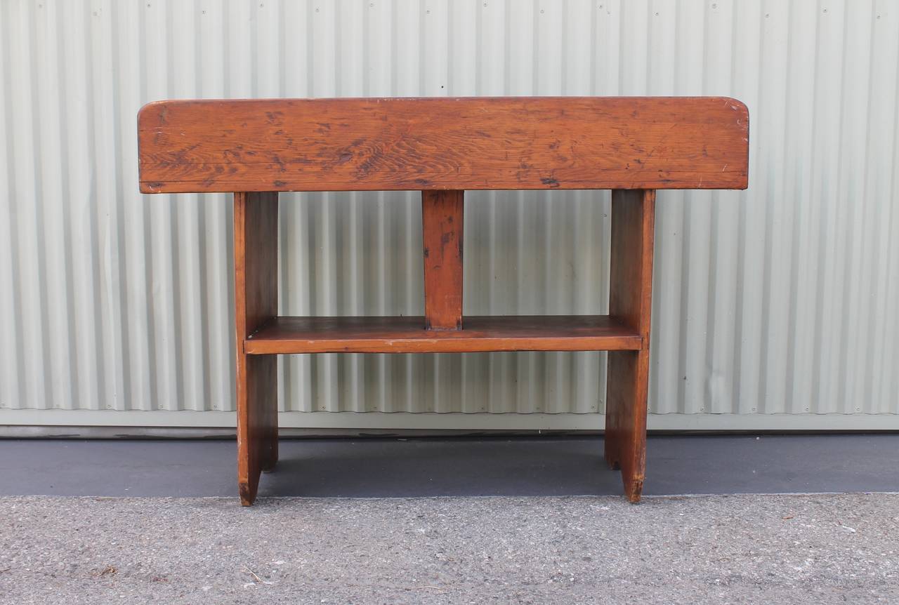 19th Century Dry Sink or Bench from Pennsylvania 1