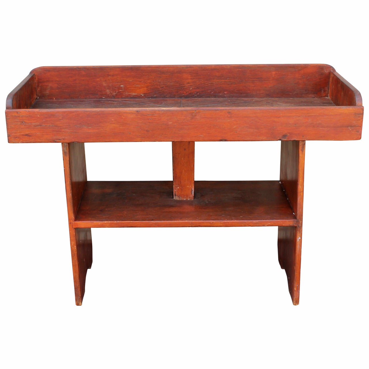 19th Century Dry Sink or Bench from Pennsylvania