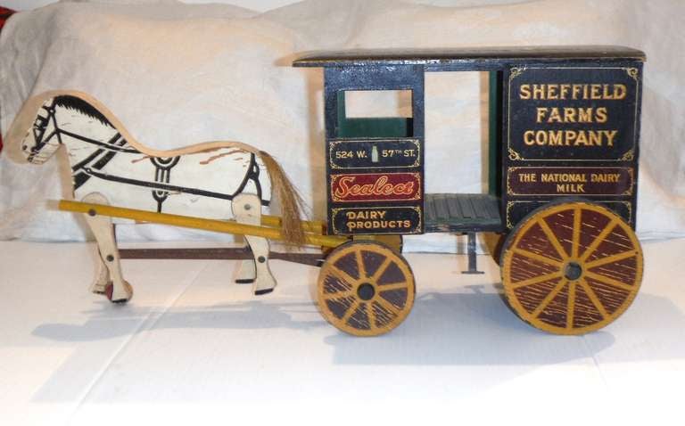 American Sheffield Farms Company Original Painted Milk Truck