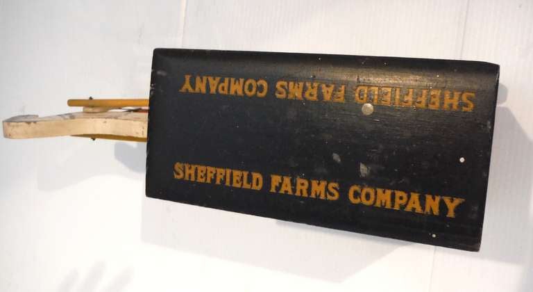 20th Century Sheffield Farms Company Original Painted Milk Truck