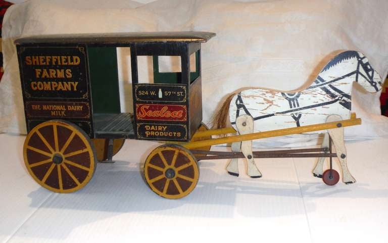 Sheffield Farms Company Original Painted Milk Truck 1