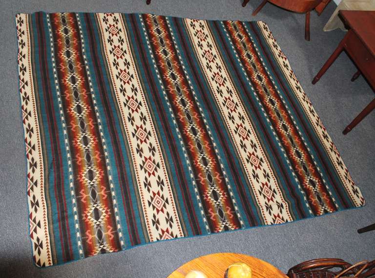 Alpaca Wool Chinle Navajo Indian Inspired Camp Blanket