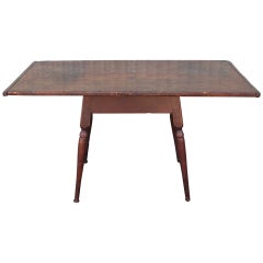 18th Century New England Tavern/Coffee Table with Exceptional Patina