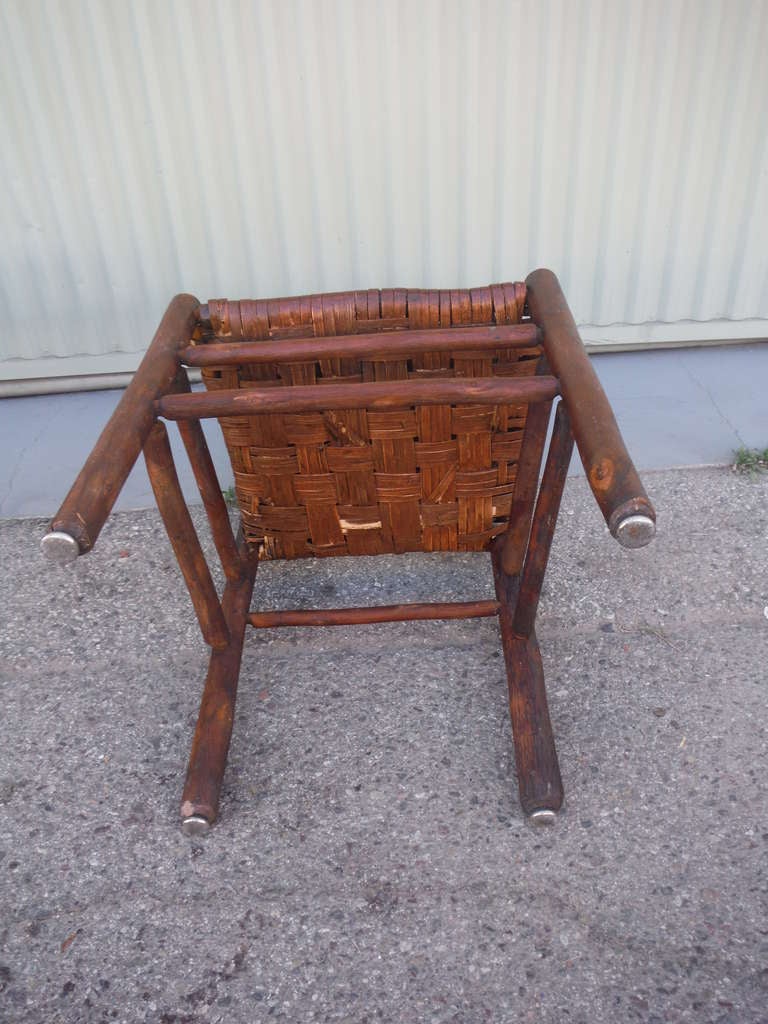 Set of Six Signed Old Hickory Spindle Chairs 5